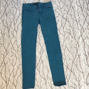 Else Brand Teal Skinny Jeans